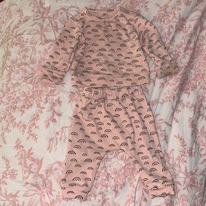 Toddler Rainbow Sweat-outfit